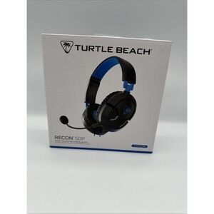 Turtle Beach Ear Force Recon 50P Wired Gaming Headset Black / Blue Open Box New